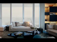 Стекло умного фильма Само-прилипателя Pdlc волшебное закалило умное стекло для стены душевой двери Windows Freestanding стеклянной video