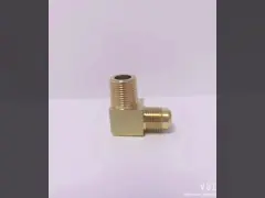 Неэтилированный латунный мужчина локтя 90 градусов 1/4 штуцеры трубы пирофакела video