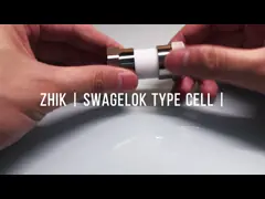 Swagelok-Type Battery Removable Coin Cell Test Device Coin Cell Simulator
