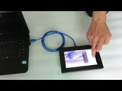 Приведенная в действие УСБ яркость Ниц дюйма 300 монитора 10,4 экрана касания Тфт промышленная video