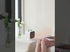 Подогреватель космоса крытого электронагревателя таймера 3S небольшого крытый домашний осциллируя video