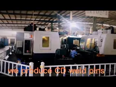 Изоляция заварки стержня CD покрытия слоем меди слабая стальная прикалывает 4x245mm video