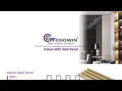 45 панель стены обшивать панелями внутренней стены FSC процентов 167mmx24mm WPC video