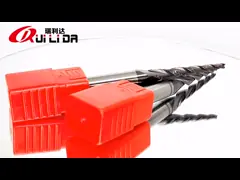 Conical End Mill Carbide 3 Flutes Tapered CNC Milling cutter for Stainless Steel