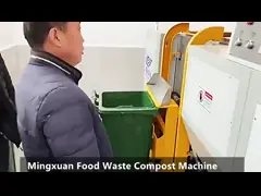 отход машины повторно использовать пищевых отходов 2000kg в завод по переработке вторичного сырья муниципальных отходов удобрения video