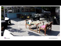 Верхний поставщик в Teak доск Китая на открытом воздухе составном украшая темном video