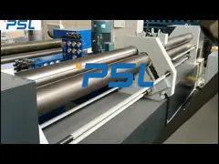 Гибочная машина плиты ролика конуса 3 металлического листа машины завальцовки CNC выскальзывания небольшая video