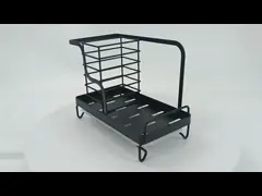 Sink Caddy Organizer Stainless Steel with Removable Drain Pan for Sponge