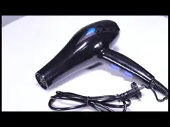 Универсальный облегченный ионный фен для волос, фен волос домочадца 50Hz портативный video