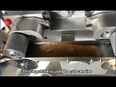 Автоматический автомат для резки 380V конфеты нержавеющей стали video