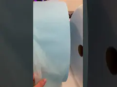 Тяга Nonwoven ткани Tnt SS PP анти- для устранимых простынь video