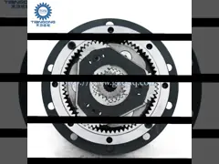 Отбросьте коробку передач качания экскаватора привода SH120J3 для SUMITOMO LN002340 video
