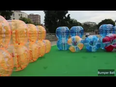 Menschlicher aufblasbarer Spielwarenfußball Blasen-Ball im Freien/Freund-Stoßdämpfer-Ball