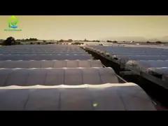 Сельское хозяйство Сельское хозяйство трубы ПВХ квадратные беспочвенные гидропонические системы выращивания НФТ для теплицы video