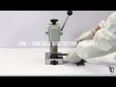 Electrode Disc Coin Cell Punching Machine Manual For Battery Making
