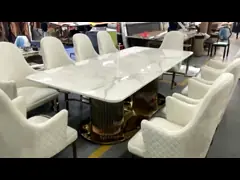 обеденный стол нордическое Esstisch Marmor 2.6x1.2m современный роскошный video