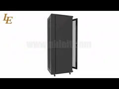 OEM ODM RAL7035 Gray RAL9004 RAL9005 Black SPCC 19 Inch Perforated Mesh Door Server Rack Enclosures For Data Center