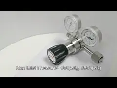 Нержавеющая сталь 1/4 регулятор давления водопода давления НПТ высокий video