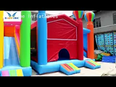 Ticari Şişme Atlama Kalesi Combo Fedai Ev 5mLX5mWX4mH EN71