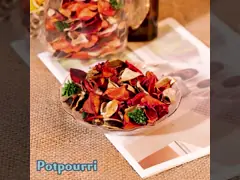 Handmade Dried Flower Aroma Potpourri 1.1KG 17×27cm For Wedding