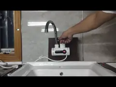 Стена установила двойного назначения электрический немедленный вход крана 0.04-0.5MPA топления воды более низкий video