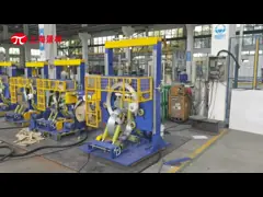 Automatic steel wire vertical  wrapping machine / steel coil packing machine