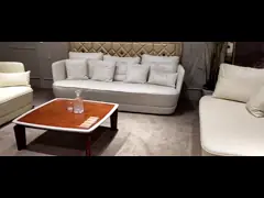 Matted удобные белые секционные наборы мебели живущей комнаты кресла 0.8x1.6m роскошные video