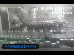 Машина завалки сверкная воды 32000bph нержавеющей стали 316 video