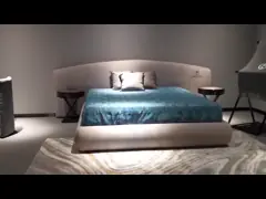 Античная мебель спальни двуспальной кровати 2.25m Lit современная устанавливает 126 video