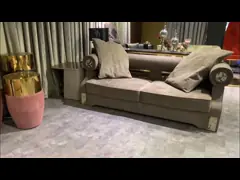 софы роскошное Fluwelen Hoekbank живущей комнаты 40in 0.95m секционные video