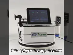 Spain Sport Injuiry Tecar Shockwave Therapy Machine With 40MM Resistive Handle video