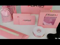 40cm Gold Foil Box Printing 1800gsm Greyboard Small Pink Cardboard Boxes