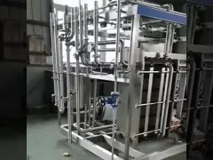 Промышленный материал машины СУС304/316 обработки молока УХТ video