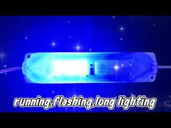 IP65 LED Flash Side Marker Strobe Lamp Waterproof 12V-24V