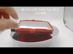 LN-48R Red 4 Cylinders Autogas CNG LPG ECU For GPL GNV 48 Pin