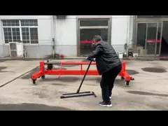 Transport Empty Warp Beam Lifting Trolley Hydraulic Manual Beam Trolley