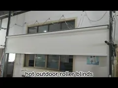 Электрический Windproof моторизованный след застежка-молнии ослепляет покрытие полиэстера УЛЬТРАФИОЛЕТОВОЕ video