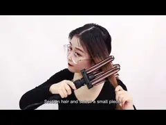 110-240V большой 3 шнур питания шарнирного соединения завивая утюга 360 бочонка для гостиницы video