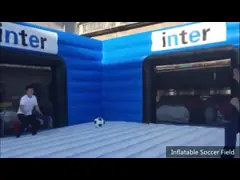 Özel Yapılmış plato Su Şişme Sabun Futbol Sahası 90cm Tüp Genişliği