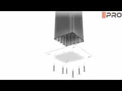 Водонепроницаемая наружная современная алюминиевая пергола video