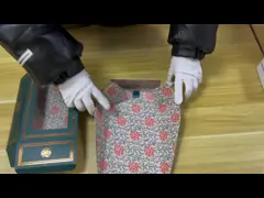 Colorful Craft Paper Gift Box / Small Lipstick Gift Box Raw Material