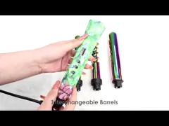 Private Label Interchangeable Curling Iron Set 1 Hour Auto Shut Off For Salon