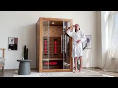 Древесина полной сауны длинноволновой части инфракрасной области человека спектра 1 индивидуальной твердая video