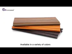 Руководитель в деревянных альтернативах легких для обслуживания составного внешнего плакирования video