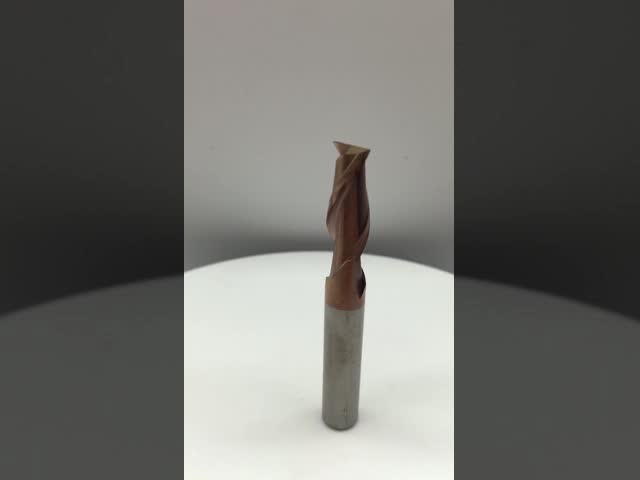 Tungsten Carbide End Mill Square 4 Flutes HRC55 D4 D6 D8 D10 D20mm With Coating video