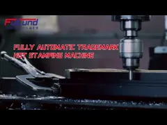 Машина производства ботинка FuLund для обозначая стикера ярлыка печати video