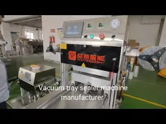 жара Semi автоматической машины запечатывания азота вакуума 2100W электрическая - запечатывание video