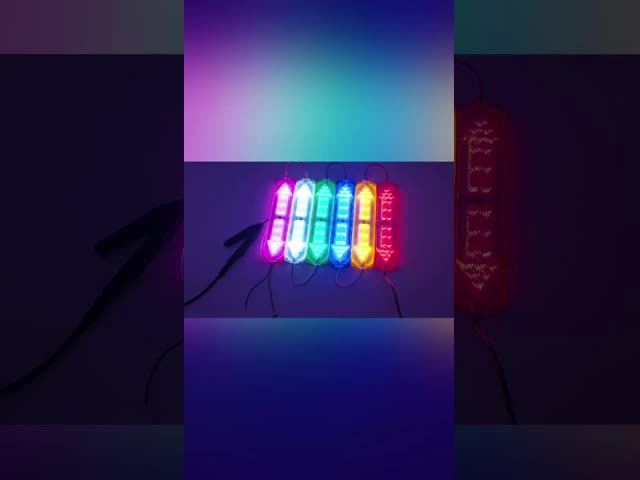 トラック ライトに使用するLEDライト モジュール6W DC12/24V LEDの逆の矢モジュール オートバイ ライト