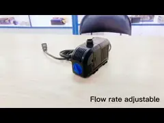 Submersible Pond Water Pump Adjustable Outdoor Fountain For Aquarium Fish Tank
