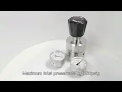 Регулятор давления пропана давления этапа 1/2  НПТ серии Р12 одиночный высокий video